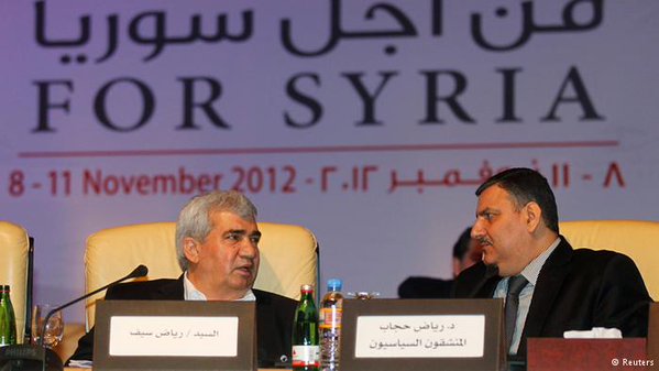 وزير الخارجية السعودي يبحث مع حجاب الأوضاع في سورية