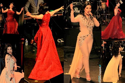 حفله أريانا سعيد في باريس