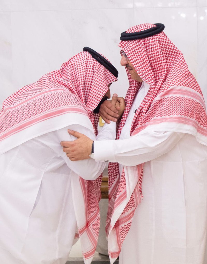 محمد بن نايف بايع محمد بن سلمان وليا للعهد