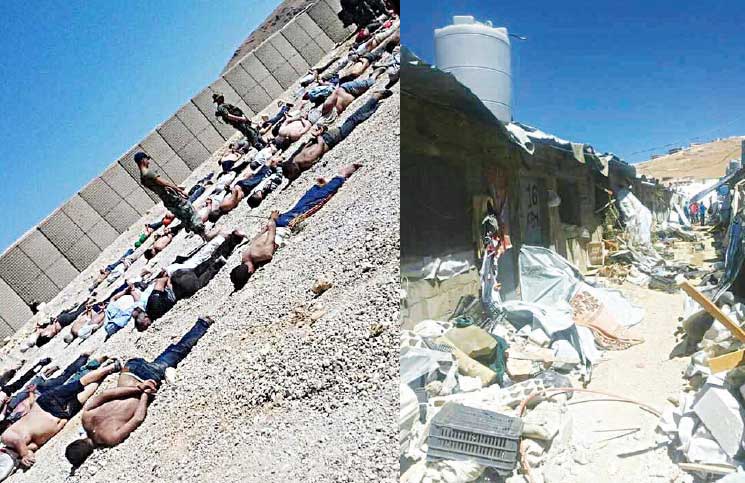  شهادة محامي لبناني عما فعله الجيش في مخيمات في عرسال