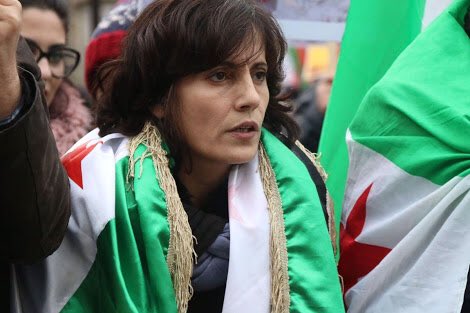 الموت يغيب فدوى سليمان احدى أيقونات الثورة السورية