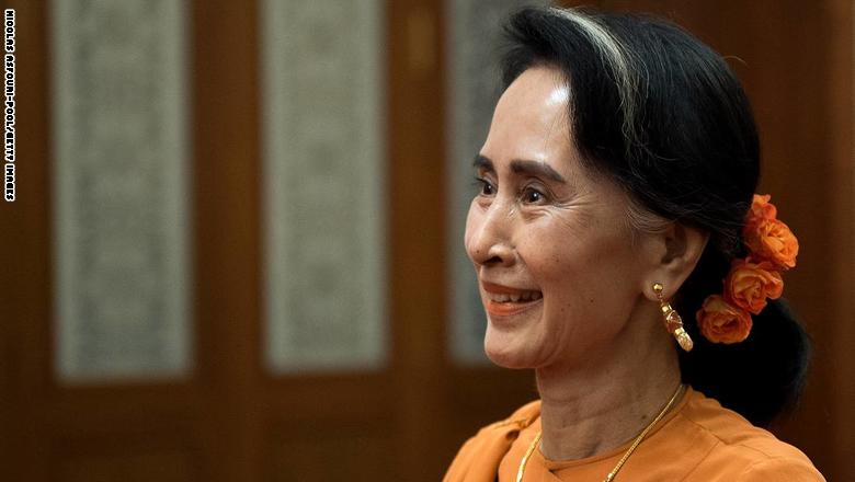 المرزوقي ينتقد زعيمة بورما: هذه المرأة غير جديرة بالاحترام