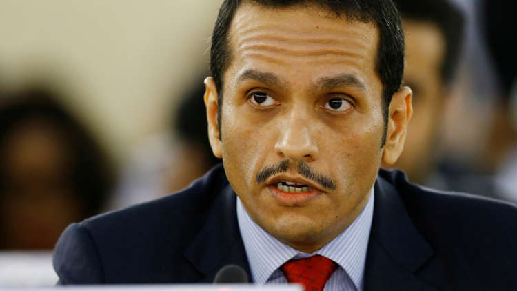 وزير الخارجية القطري