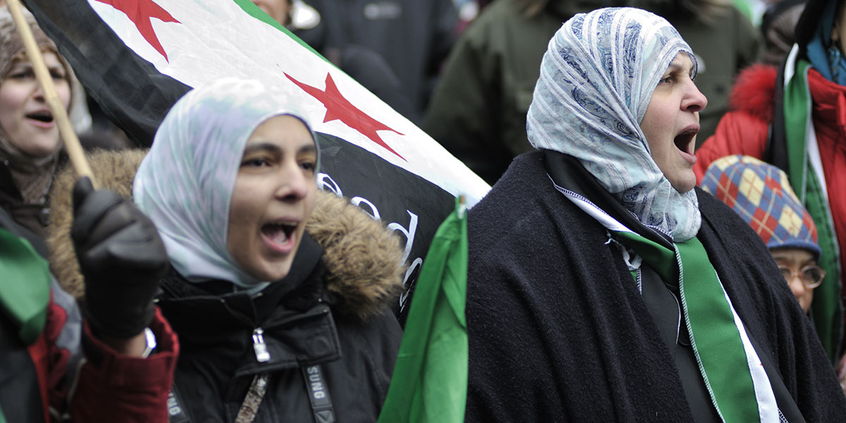  نساء سوريا يرفضن المسارات البديلة وعلى رأسها سوتشي