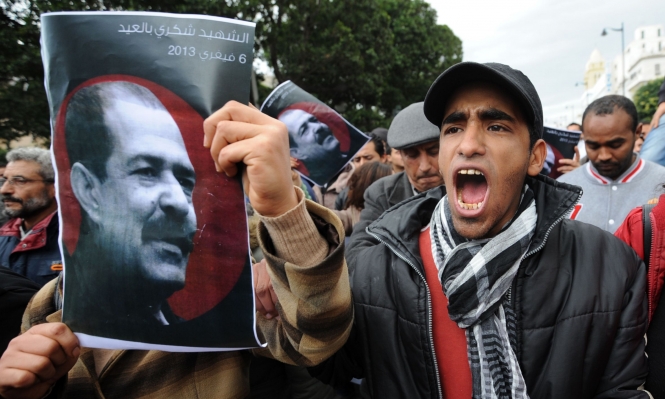 الجبهة الشعبية في تونس تتمسك بكشف حقيقة اغتيال بلعيد