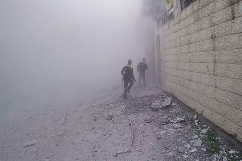 سلاحا الجو السوري والروسي يقصفان أحياء جنوب دمشق