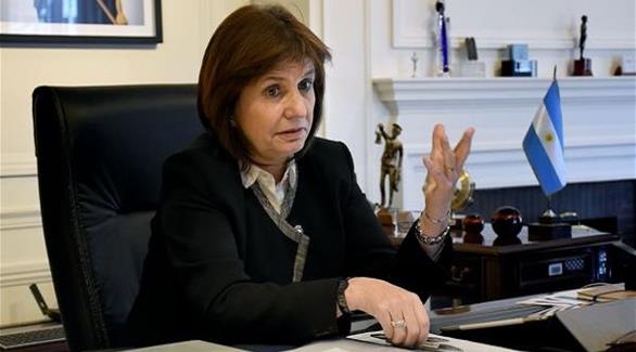 وزيرة الأمن الأرجنتينية باتريشيا بولريتش