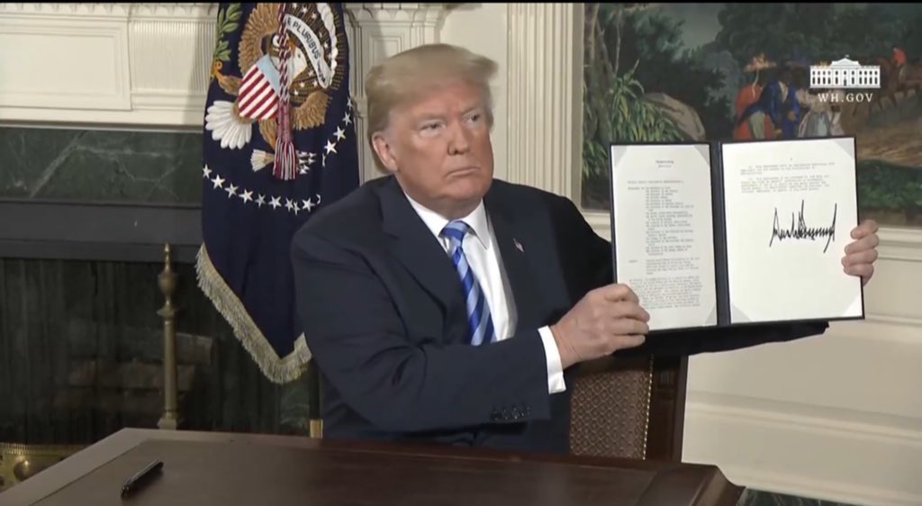 مخاوف التداعيات المحتملة لانسحاب ترامب من الاتفاق النووي  