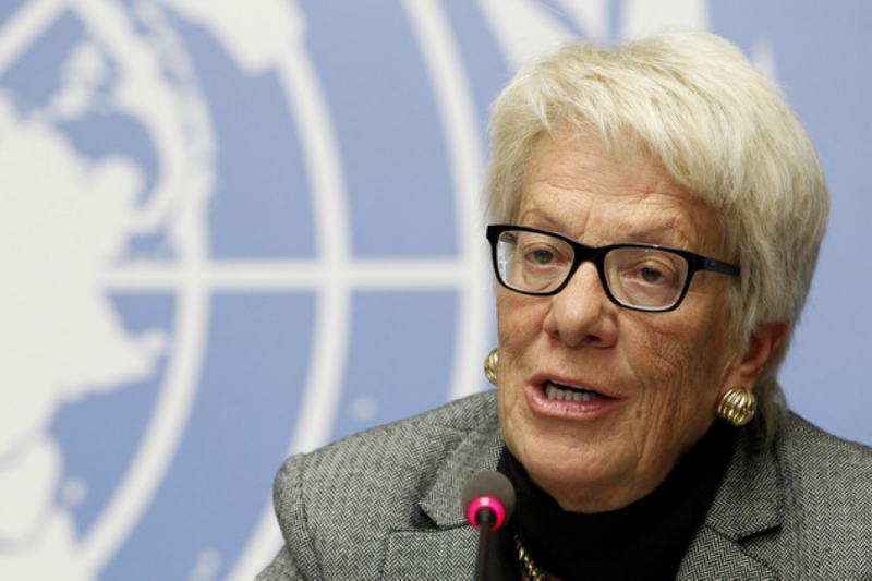 كارلا ديل بونتي : الدول الكبرى لا تريد السلام لسوريا