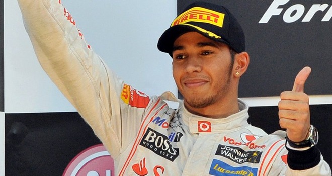 البريطاني هاميلتون يحرز لقب سباق فورمولا-1 في ألمانيا