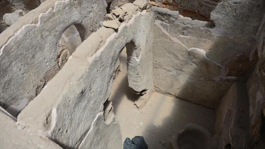 اكتشاف بيوت للخلاء من العهد الأموي في "حران" التركية