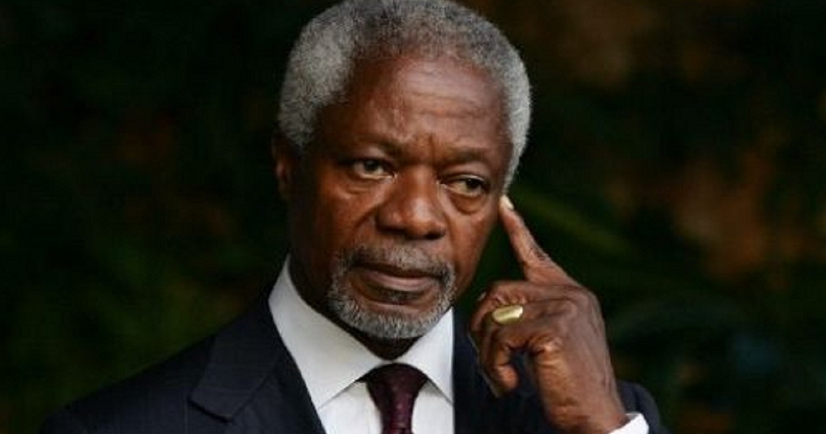 كبار الساسة في العالم يعربون عن حزنهم لوفاة كوفي عنان