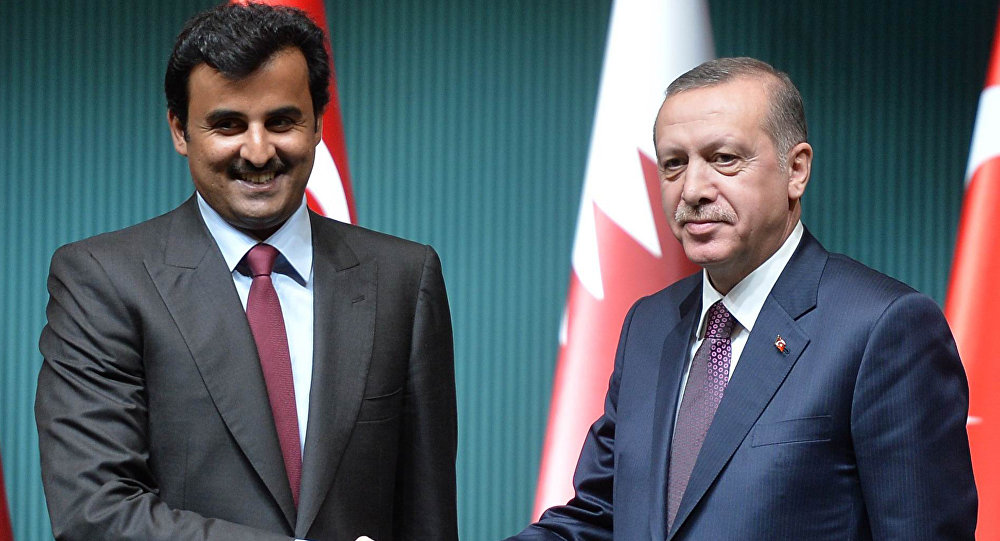 قطر تدعم تركيا بخط ائتمان بقيمة 3 مليارات دولار 