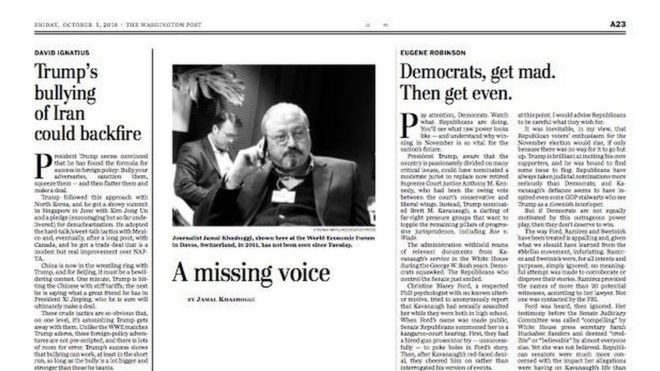 محرّرة في "واشنطن بوست" تصف التفسير السعودي لوفاة خاشقجي بأنه "هراء"