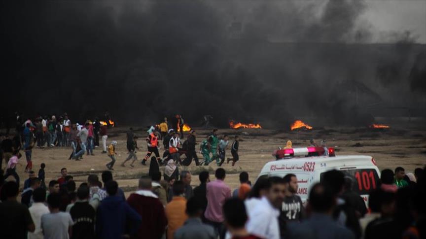  مقتل 5 فلسطينيين و اصابة 188بالضفة وغزة