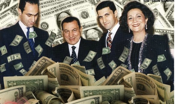 محكمة أوروبية تؤيد تجميد أموال مبارك واسرته باوروبا