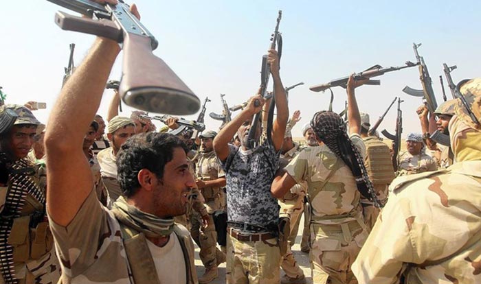 الحشد الشعبي يتهم الاميركيين بترك معداتهم لداعش في سورية