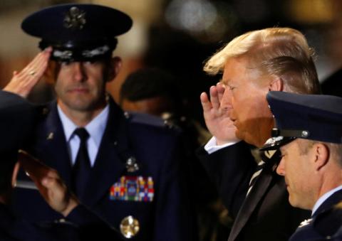 ترامب يتفقد حدود المكسيك بعد ٢١ يوما من الإغلاق الحكومي  