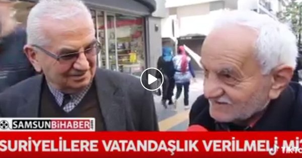 مسنون أتراك:السوريون اخواننا ويجب ان نعطيهم اكثر من الجنسية 