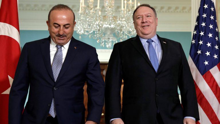 أزمة اميركية - تركية بشأن مضمون  بيان بو مبيو 