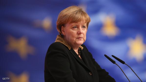 ميركل ترتجف خلال استقبال زيلنسكي في برلين