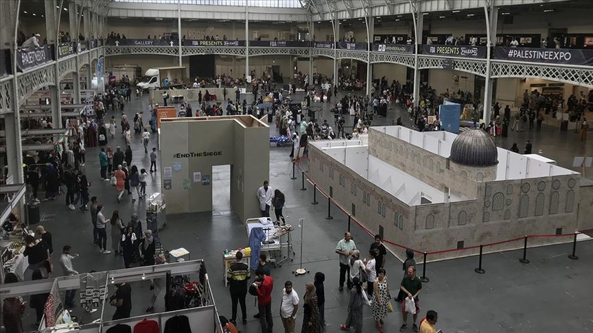 لندن.. آلاف الناشطين يشاركون في مهرجان "فلسطين إكسبو"
