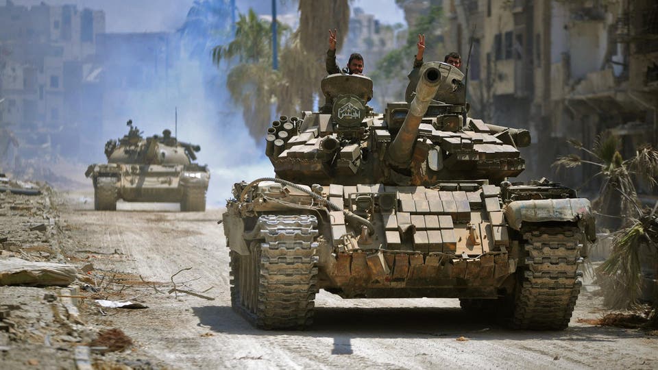النظام يحاول اقتحام خان شيخون  والروس يقصفون بصواريخ ارتجاجية