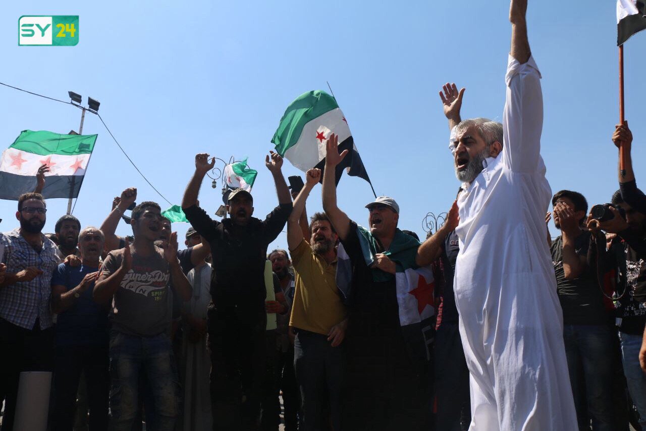 المتظاهرون على الحدود اليوم