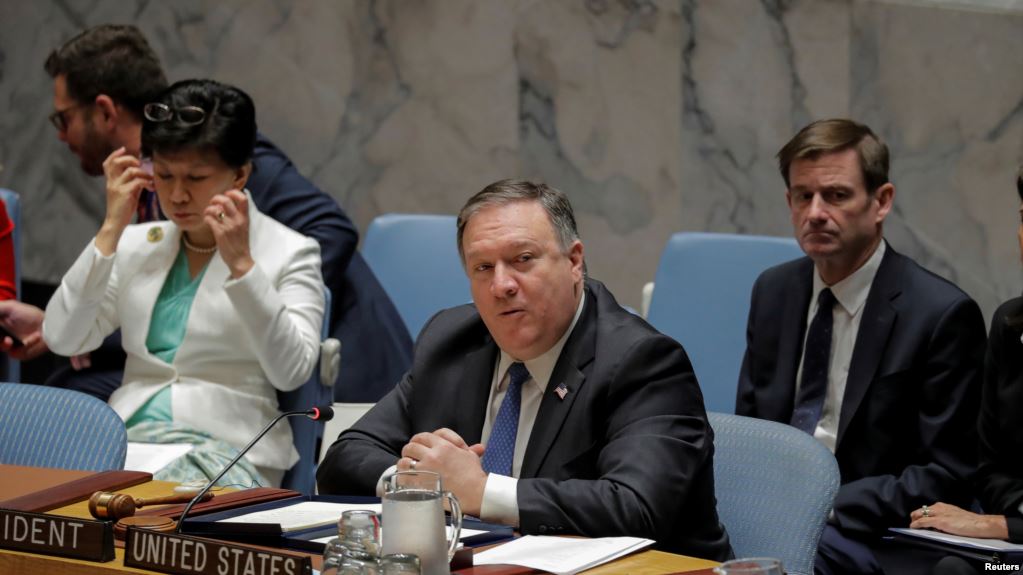 بومبيو: الهجوم على ارامكو عمل إيراني "من أعمال الحرب"