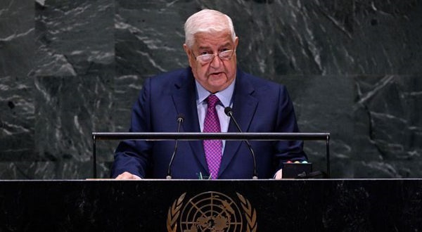  المعلم  يهدد الجيوش الأمريكية والتركية ما لم تنسحب من سوريا