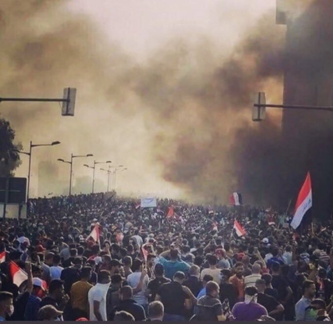   ٧٣ قتيلا و٣٢٦١ جريحا في المظاهرات الغاضبة بالعراق 