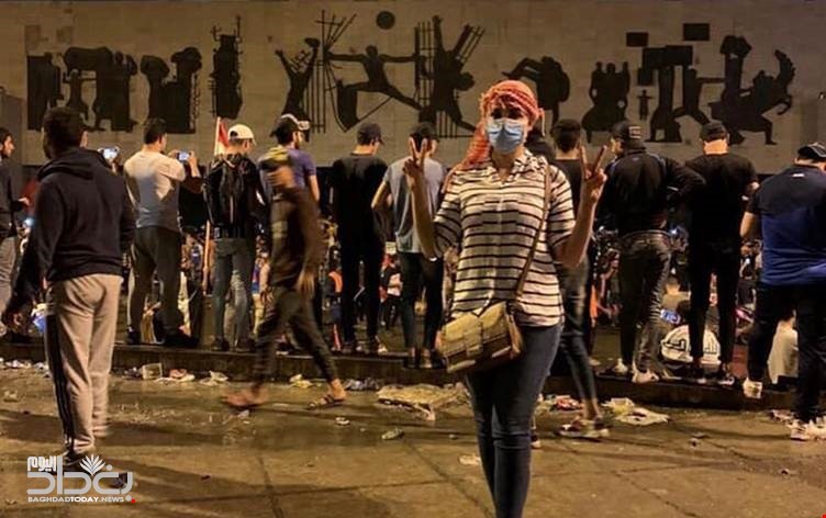 مقتل خمسة متظاهرين واصابة 150 اخرين في مظاهرات بغداد