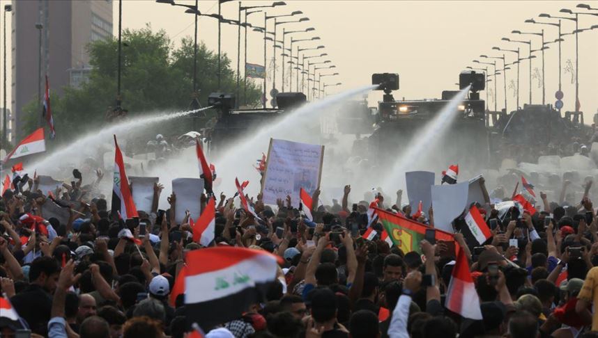 تواصل المظاهرات العراقية وانتشار كثيف للقوات في الشوارع
