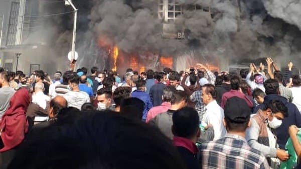 "ايران تعترف بمقتل تسعة في ما اسمته في "احتجاجات الطاقة