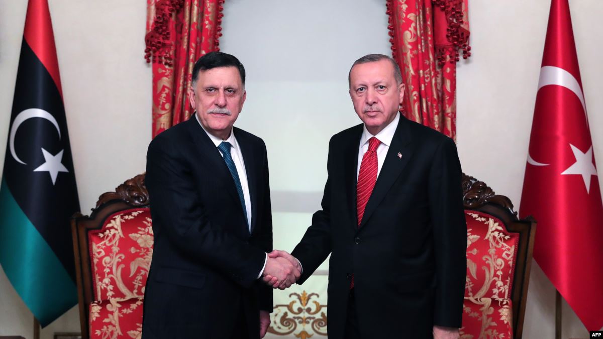 اخر اجتماع بين اردوغان والسراج