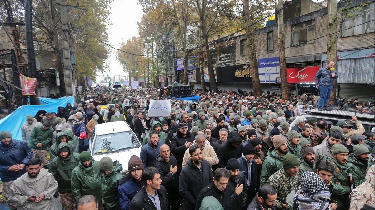  ايران بحالة صدمة بسبب وحشية فض الاحتجاجات الاخيرة