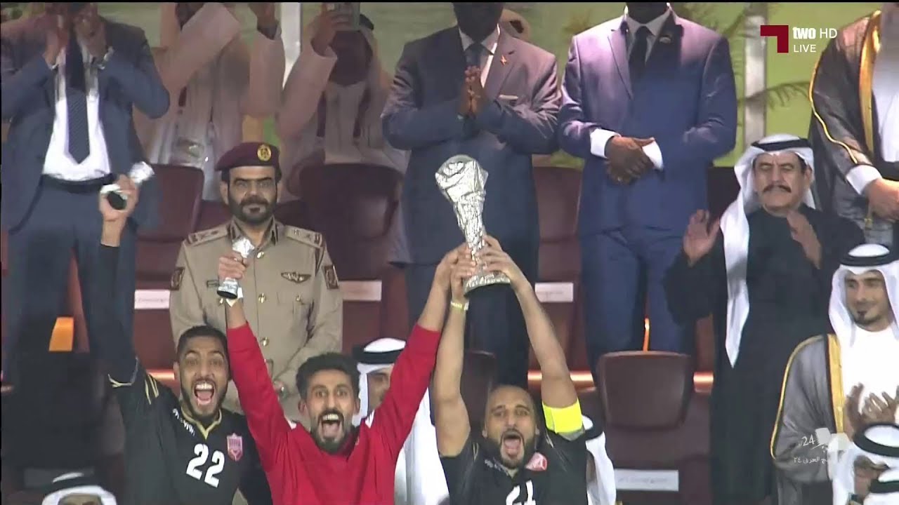 البحرين بطلًا لكأس الخليج للمرة الأولى