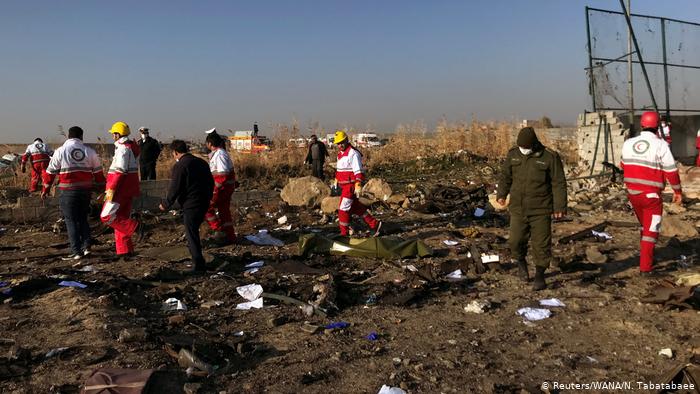 طهران تحدد هويات كل ضحايا الطائرة الأوكرانية المنكوبة