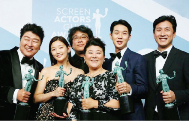  الفيلم الكوري"باراسايت" يحصد خمس جوائز اوسكار