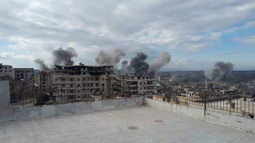 اربعة قتلى و22 جريحا في قصف جوي بريف ادلب الشمالي اربعة قتلى و22 جريحا في قصف جوي بريف ادلب الشمالي