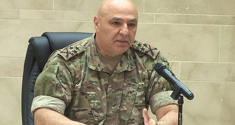 قائدالجيش اللبناني:نقف بمواجهة أي محاولات للعبث بالسلم الأهلي