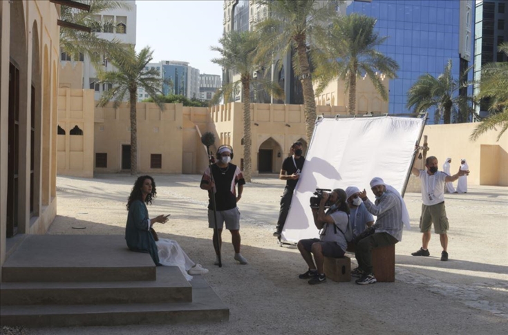 تصوير مسلسل تركي في قطر - الاناضول