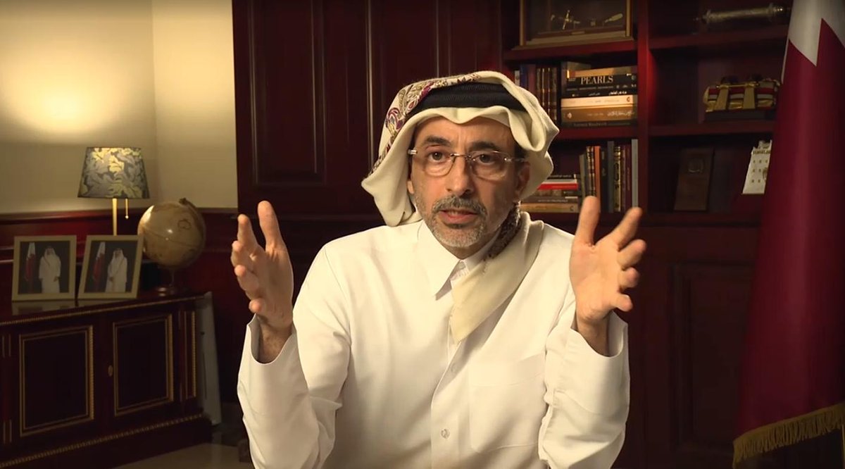 صلاح بن غانم العلي، وزير الثقافة والرياضة- قنا