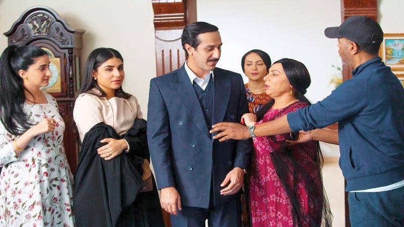 مشهد من مسلسل سما عالية مشهد من مسلسل سما عالية