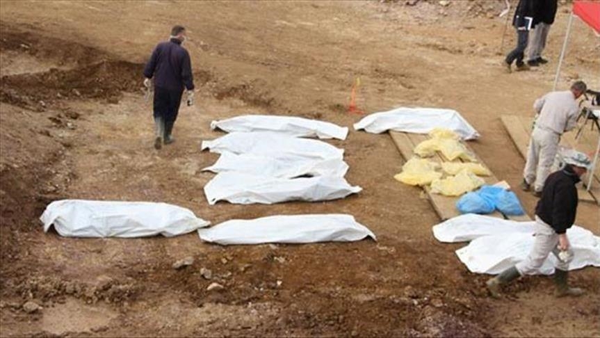  فتح مقبرة جماعية بالموصل تضم 600 من ضحايا داعش
