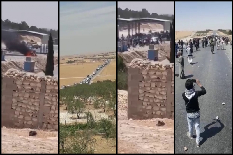 تصاعد الحراك الشعبي في منبج وعناصر "قسد" ترد بالرصاص