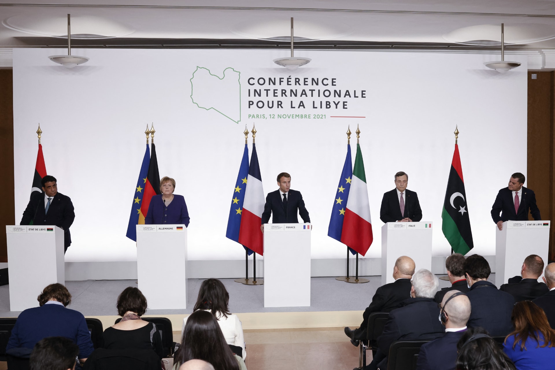 مؤتمر باريس حول ليبيا - مواقع التواصل