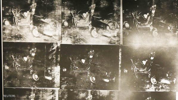 صور لوحة لفنان البوب أندي وارهول التي تعود إلى عام 1963