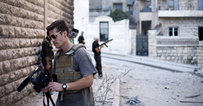 اختفاء الصحافي الاميركي جيمس فولي في سوريا