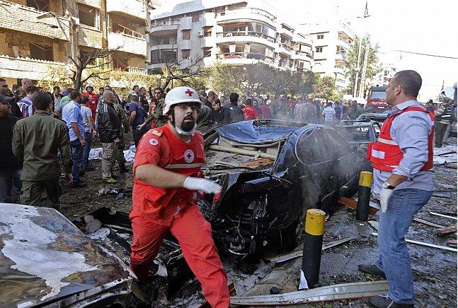 التعرف على هوية الانتحاريين اللذين نفذا التفجيرين امام سفارة ايران في بيروت